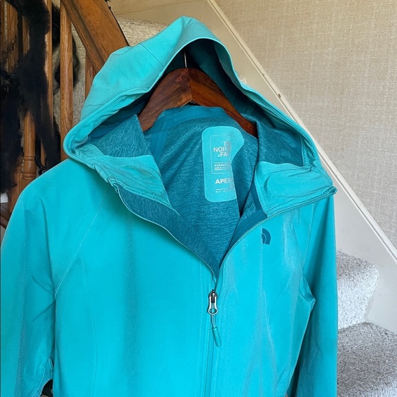 The North Face Aqua Full-Zip Waterproof Outdoor Rain Apex Flex Jacket - Picture 2 of 12